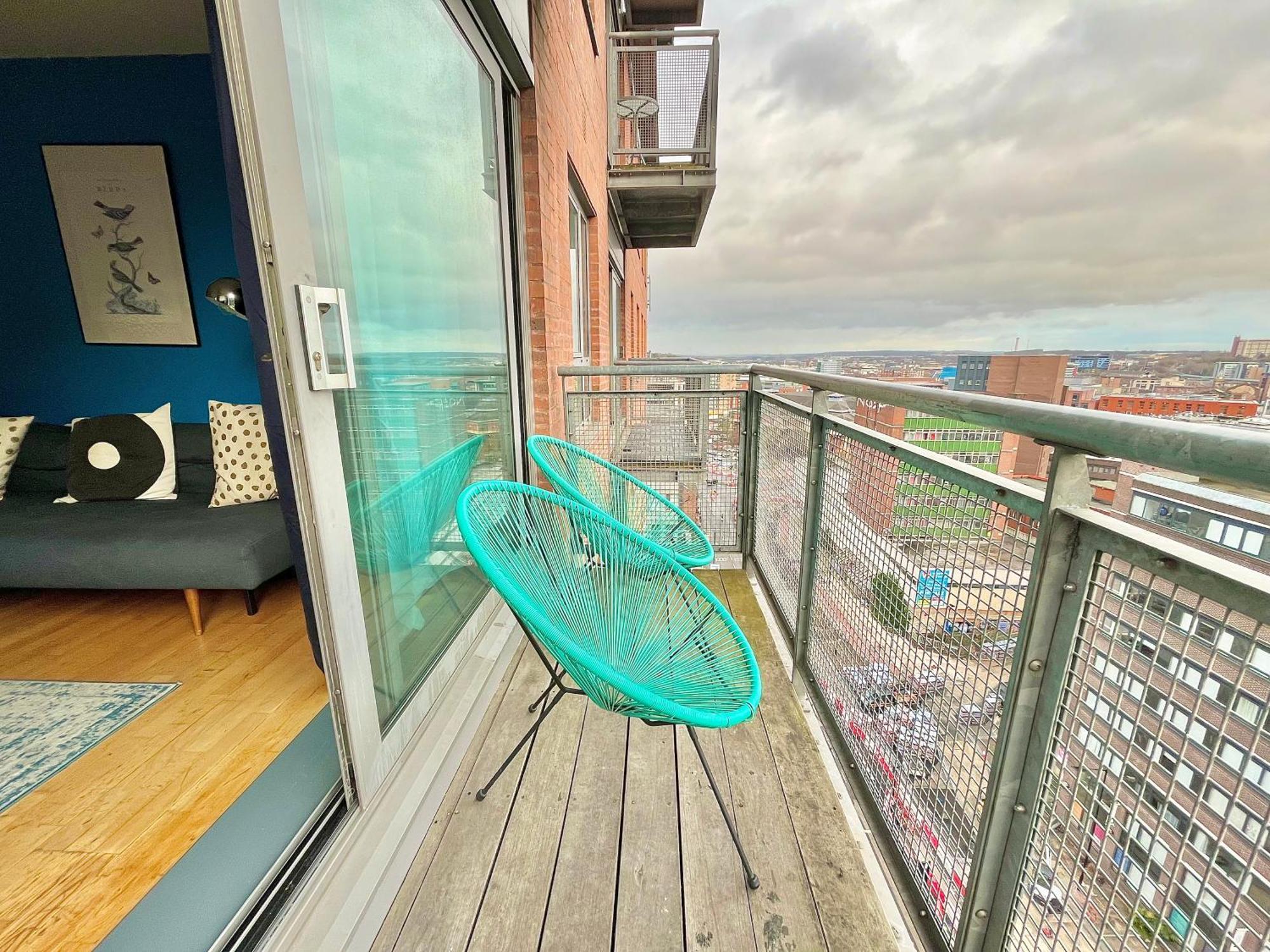 Skyview Apartment By Noknokstay - City Centre With Parking - Group, Family, Business シェフィールド エクステリア 写真