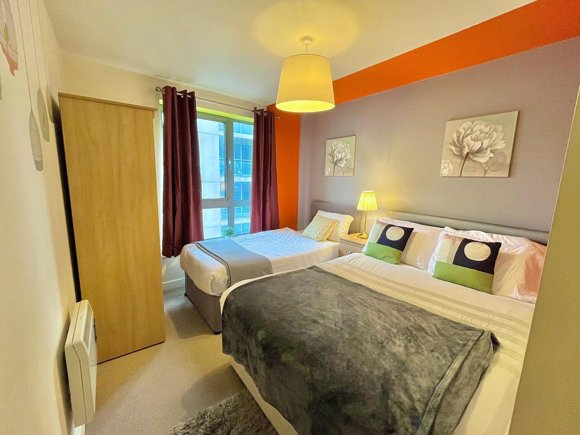 Skyview Apartment By Noknokstay - City Centre With Parking - Group, Family, Business シェフィールド エクステリア 写真