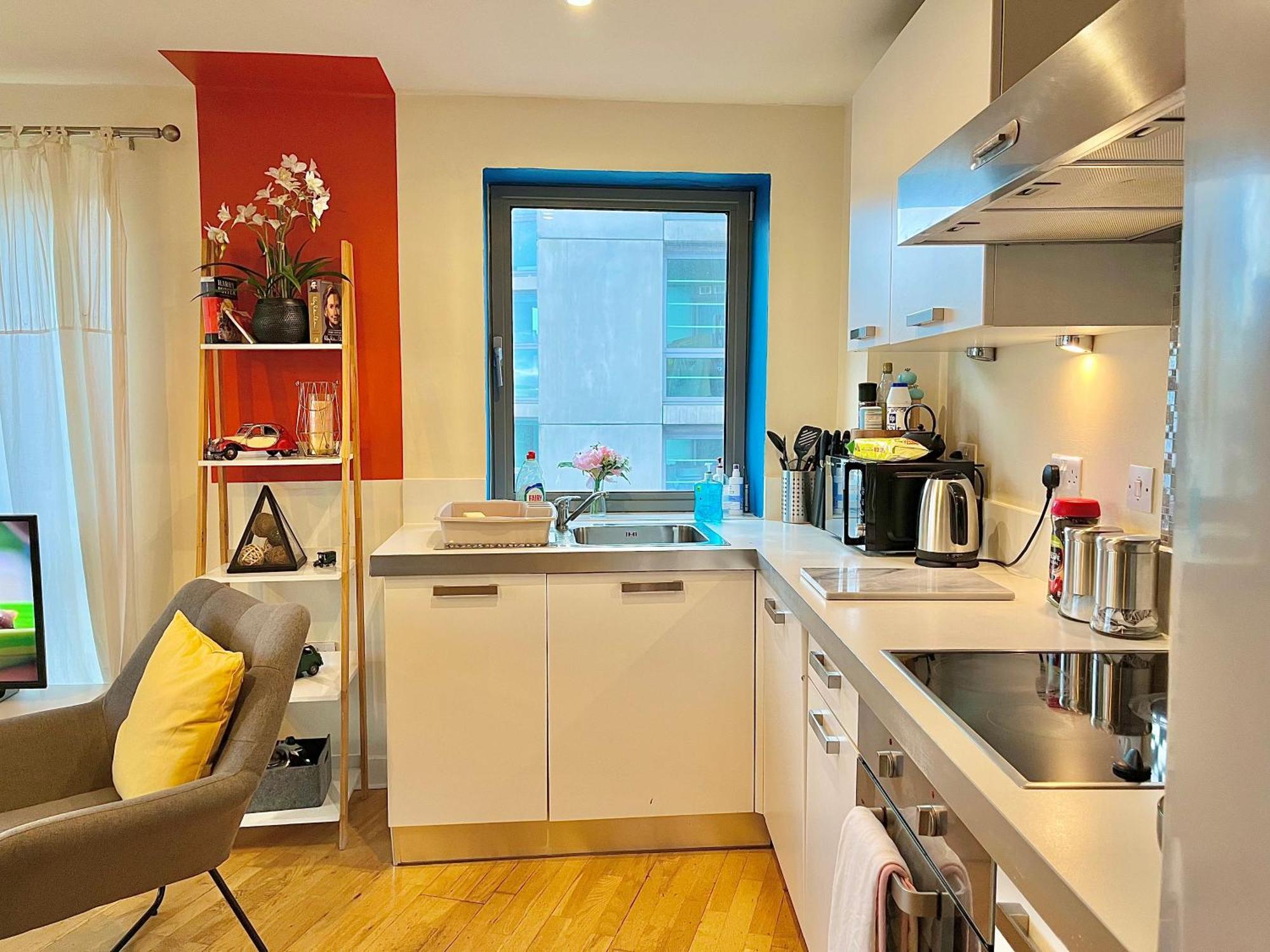 Skyview Apartment By Noknokstay - City Centre With Parking - Group, Family, Business シェフィールド エクステリア 写真