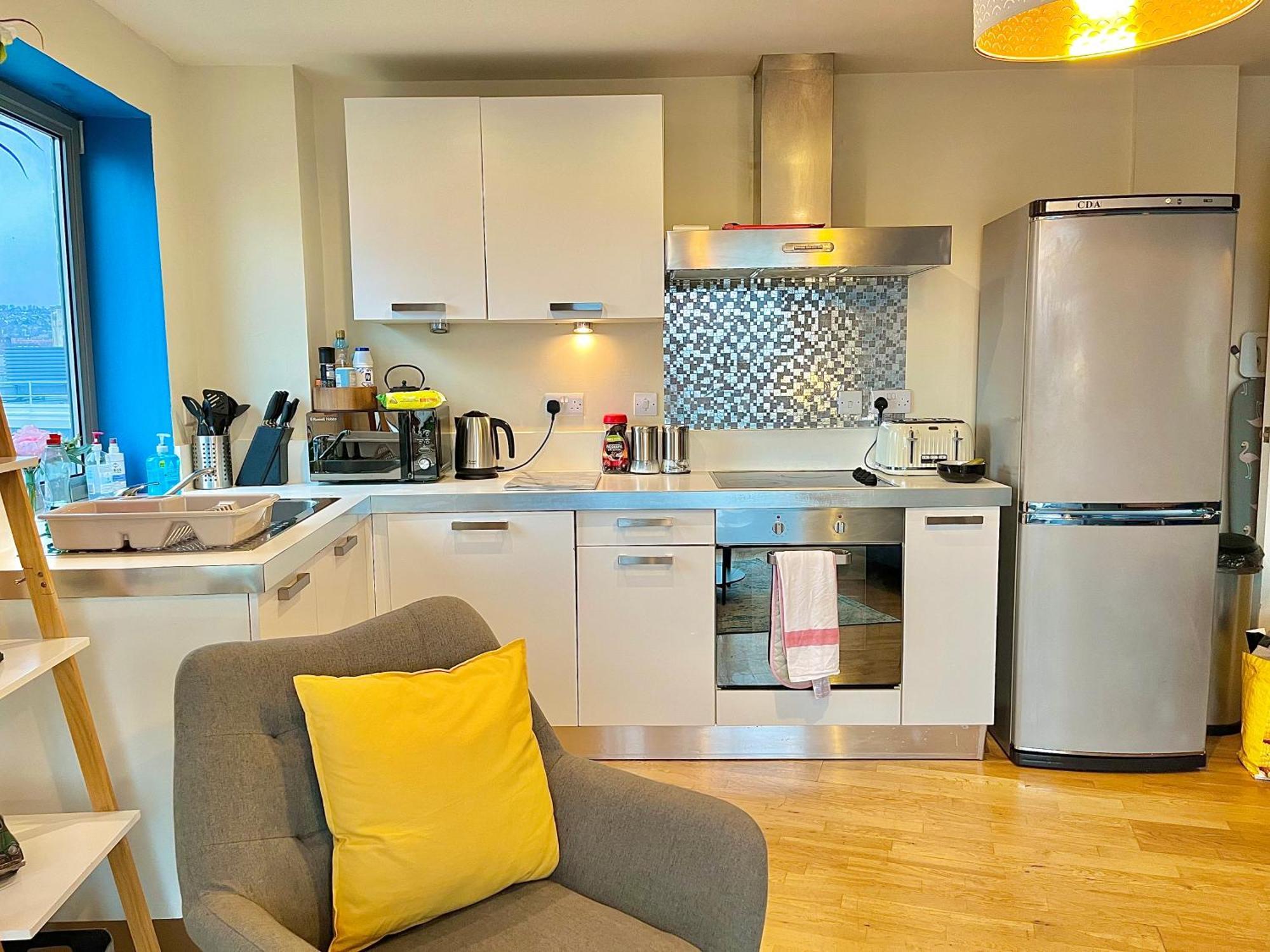 Skyview Apartment By Noknokstay - City Centre With Parking - Group, Family, Business シェフィールド エクステリア 写真