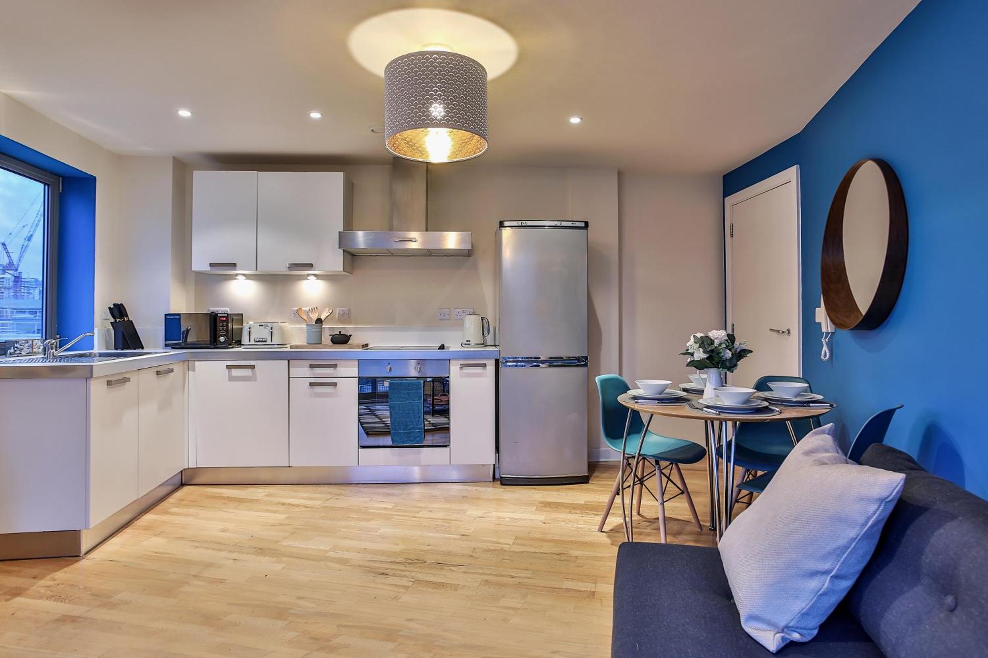 Skyview Apartment By Noknokstay - City Centre With Parking - Group, Family, Business シェフィールド エクステリア 写真